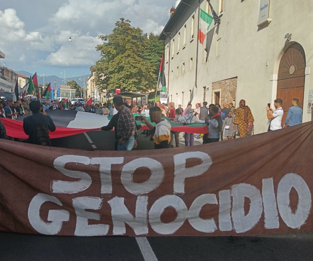 RIPRESA DELLA MOBILITAZIONE A BRESCIA PER LA LIBERTA’ DELLA PALESTINA E DEL LIBANO